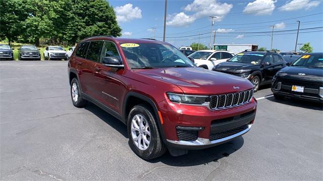 used 2021 Jeep Grand Cherokee L car, priced at $33,999