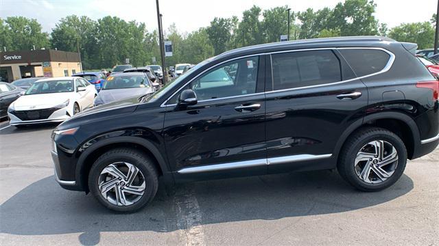 used 2021 Hyundai Santa Fe car, priced at $21,495