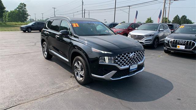 used 2021 Hyundai Santa Fe car, priced at $21,495
