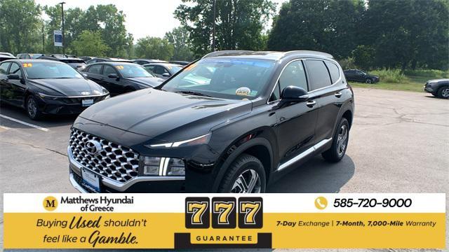 used 2021 Hyundai Santa Fe car, priced at $20,490