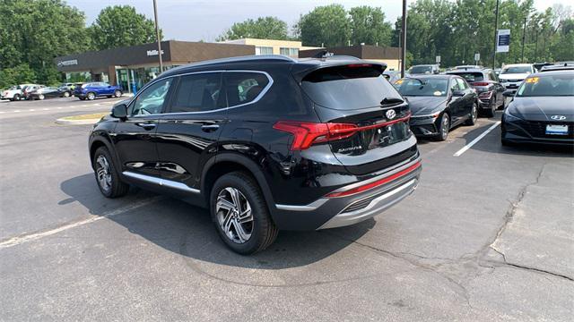 used 2021 Hyundai Santa Fe car, priced at $21,495