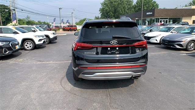 used 2021 Hyundai Santa Fe car, priced at $21,495