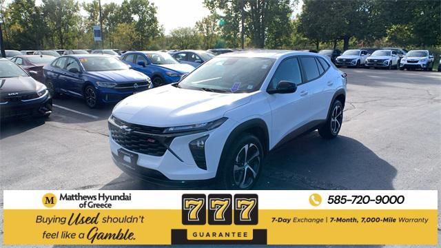 used 2024 Chevrolet Trax car, priced at $21,990
