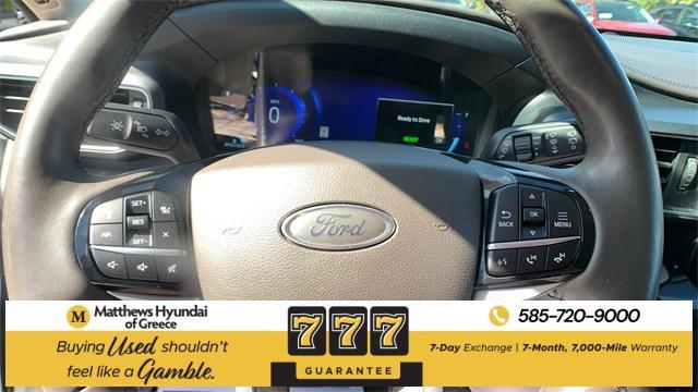 used 2022 Ford Explorer car, priced at $35,990