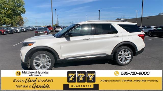 used 2022 Ford Explorer car, priced at $35,990