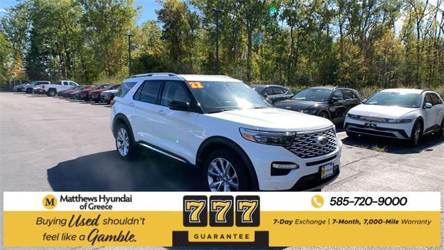 used 2022 Ford Explorer car, priced at $35,990