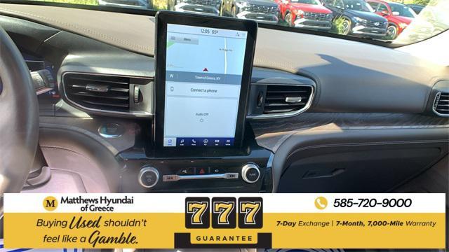 used 2022 Ford Explorer car, priced at $35,990