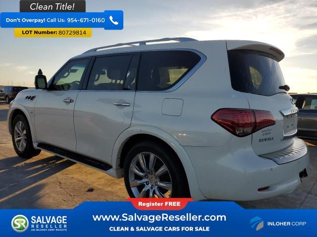 used 2015 INFINITI QX80 car, priced at $4,800