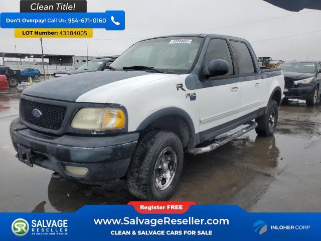 used 2001 Ford F-150 car, priced at $1,000