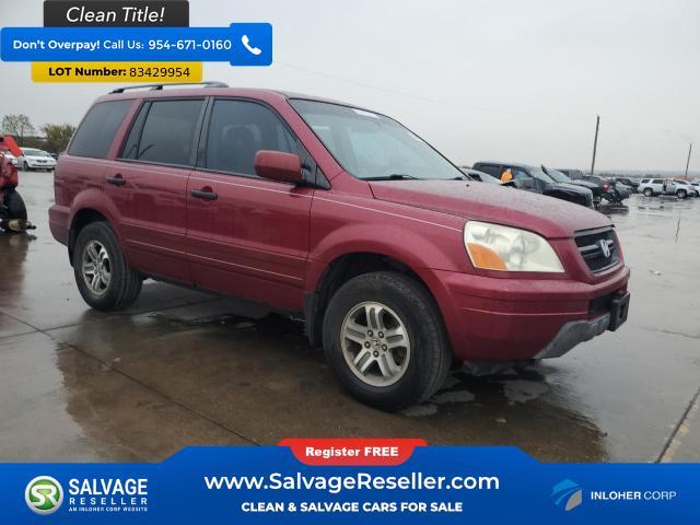 used 2005 Honda Pilot car, priced at $1,600