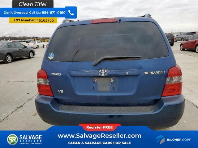 used 2005 Toyota Highlander car, priced at $1,629