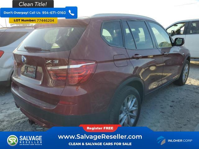 used 2013 BMW X3 car, priced at $2,850