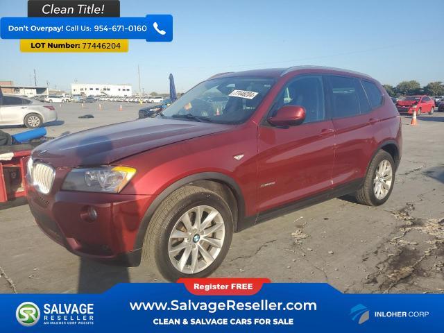 used 2013 BMW X3 car, priced at $2,850