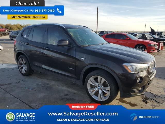 used 2015 BMW X3 car, priced at $4,000