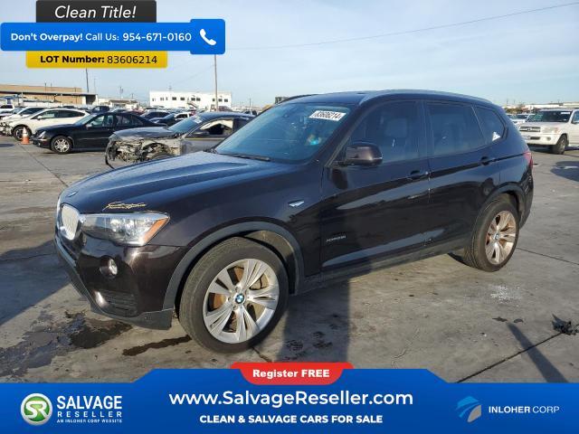 used 2015 BMW X3 car, priced at $4,000