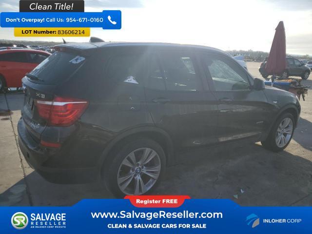 used 2015 BMW X3 car, priced at $4,000