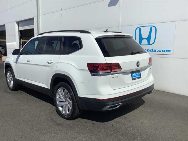 used 2021 Volkswagen Atlas car, priced at $31,687