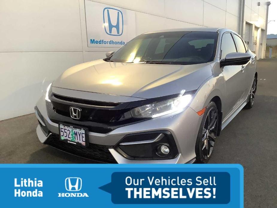 used 2021 Honda Civic car, priced at $24,985