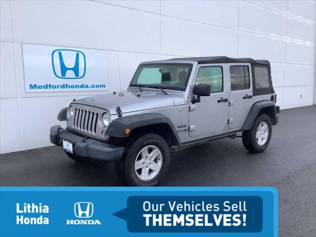 used 2018 Jeep Wrangler JK Unlimited car, priced at $24,780