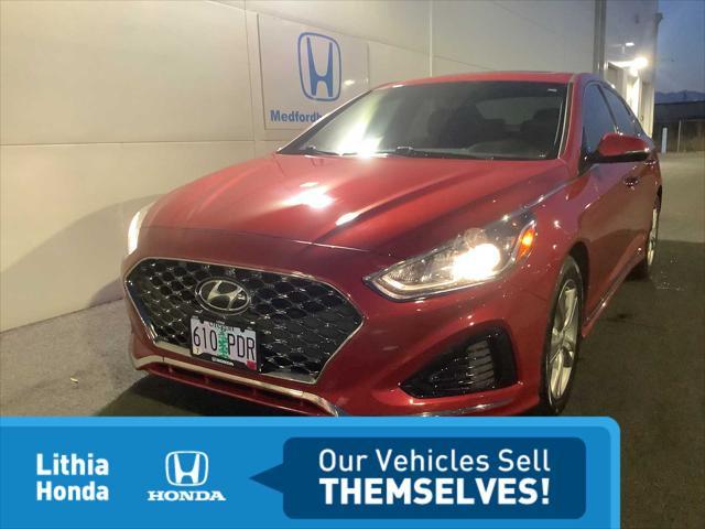 used 2018 Hyundai Sonata car, priced at $15,987