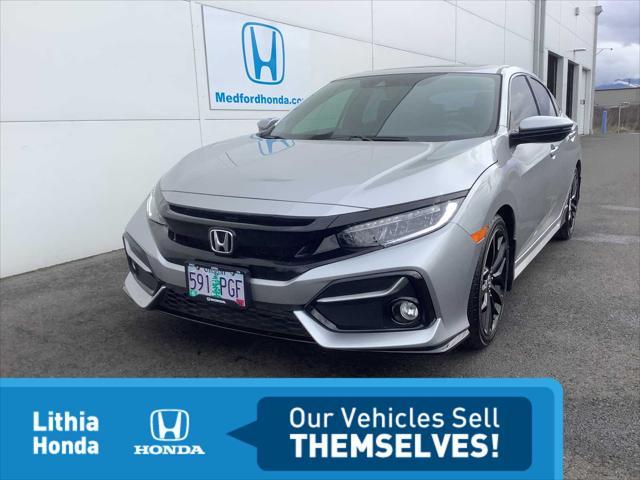 used 2021 Honda Civic car, priced at $27,987