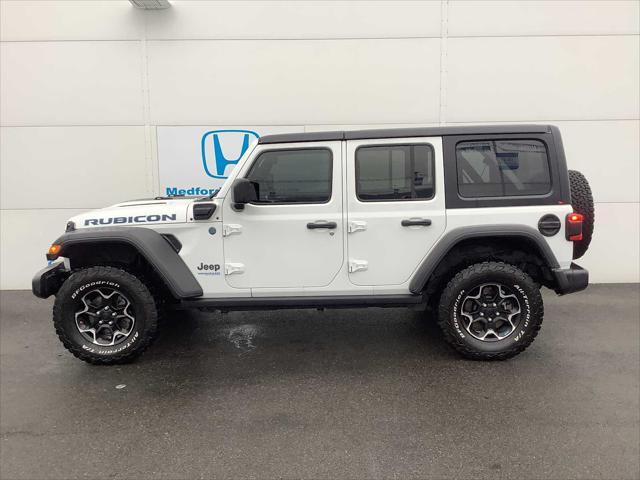 used 2022 Jeep Wrangler Unlimited 4xe car, priced at $38,457