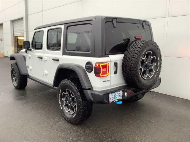 used 2022 Jeep Wrangler Unlimited 4xe car, priced at $38,457