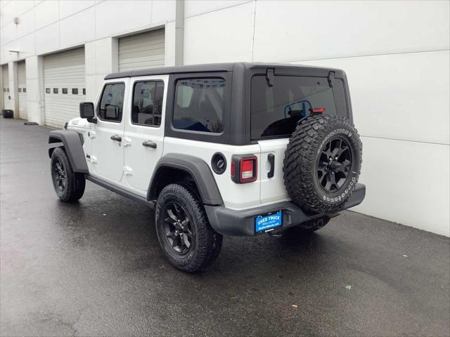 used 2021 Jeep Wrangler Unlimited car, priced at $32,985