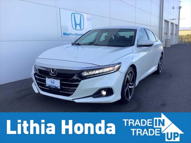 used 2021 Honda Accord car, priced at $28,967