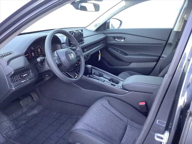 new 2025 Honda Accord car, priced at $30,275