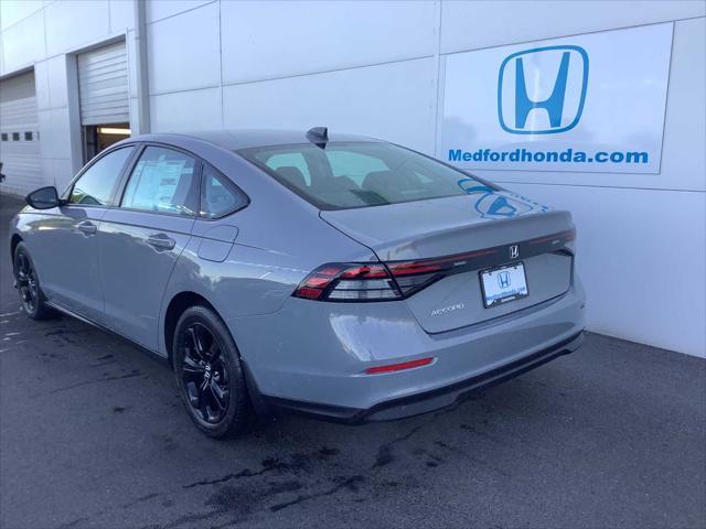 new 2025 Honda Accord car, priced at $30,706