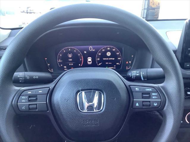 new 2025 Honda Accord car, priced at $30,706