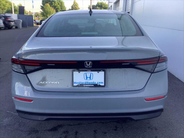 new 2025 Honda Accord car, priced at $30,706