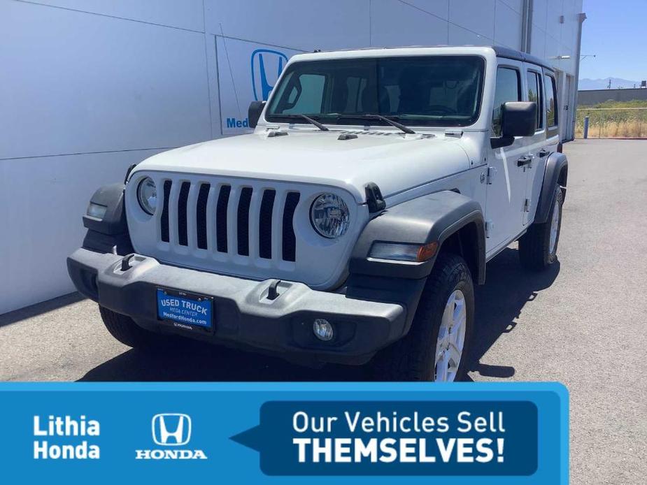 used 2020 Jeep Wrangler Unlimited car, priced at $25,246