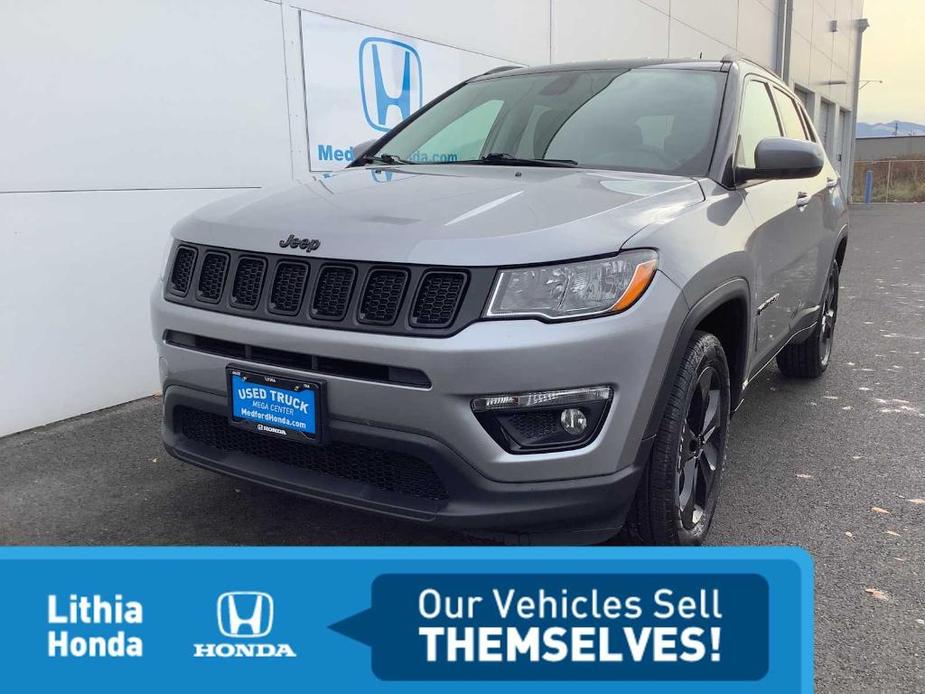 used 2021 Jeep Compass car, priced at $22,984