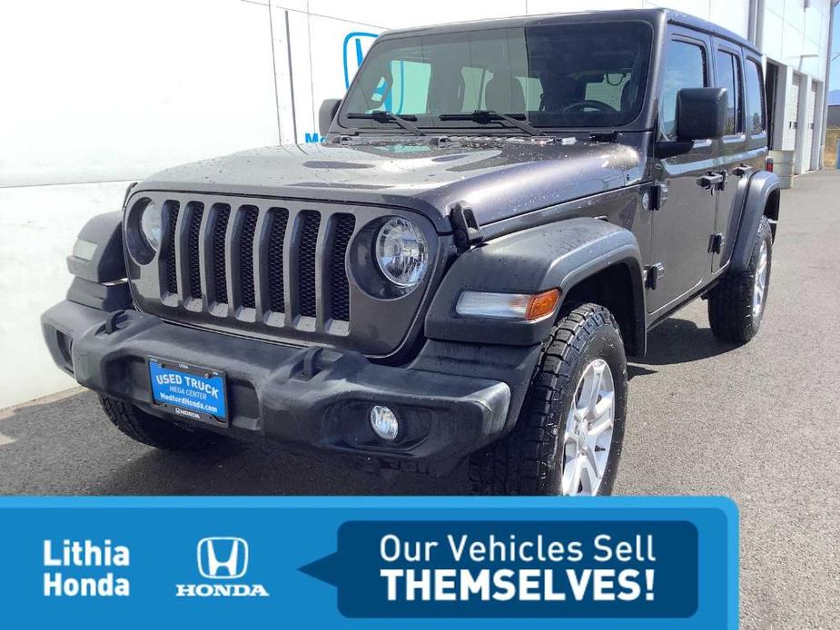 used 2021 Jeep Wrangler Unlimited car, priced at $30,967