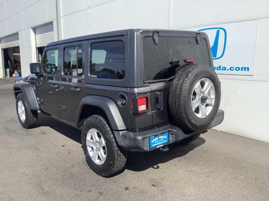 used 2021 Jeep Wrangler Unlimited car, priced at $30,967