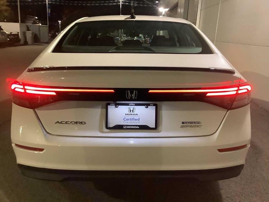 used 2023 Honda Accord Hybrid car, priced at $31,976