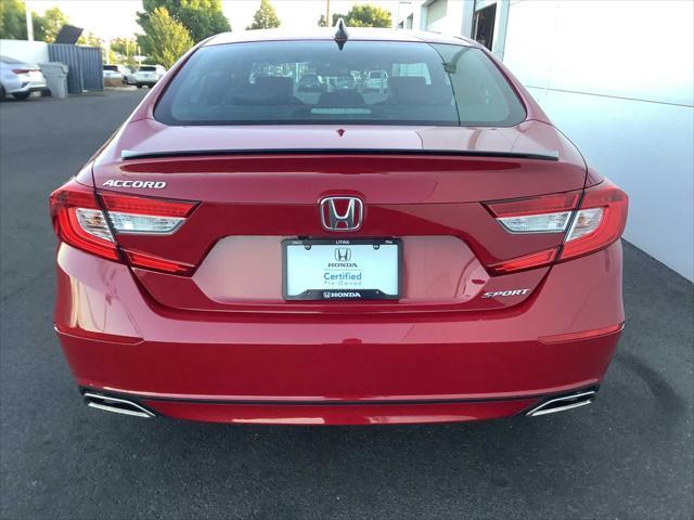 used 2021 Honda Accord car, priced at $28,479