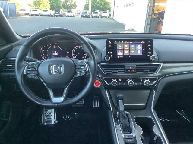 used 2021 Honda Accord car, priced at $28,479