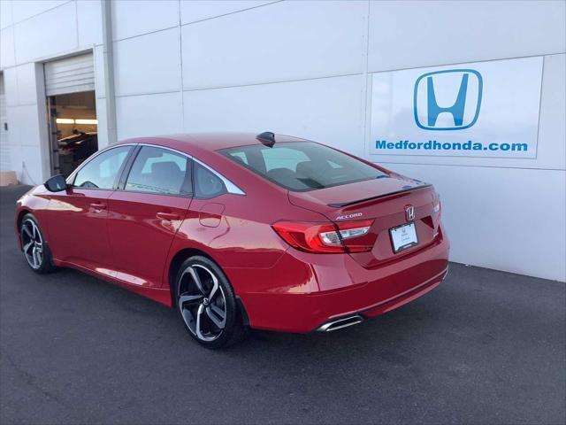 used 2021 Honda Accord car, priced at $28,479