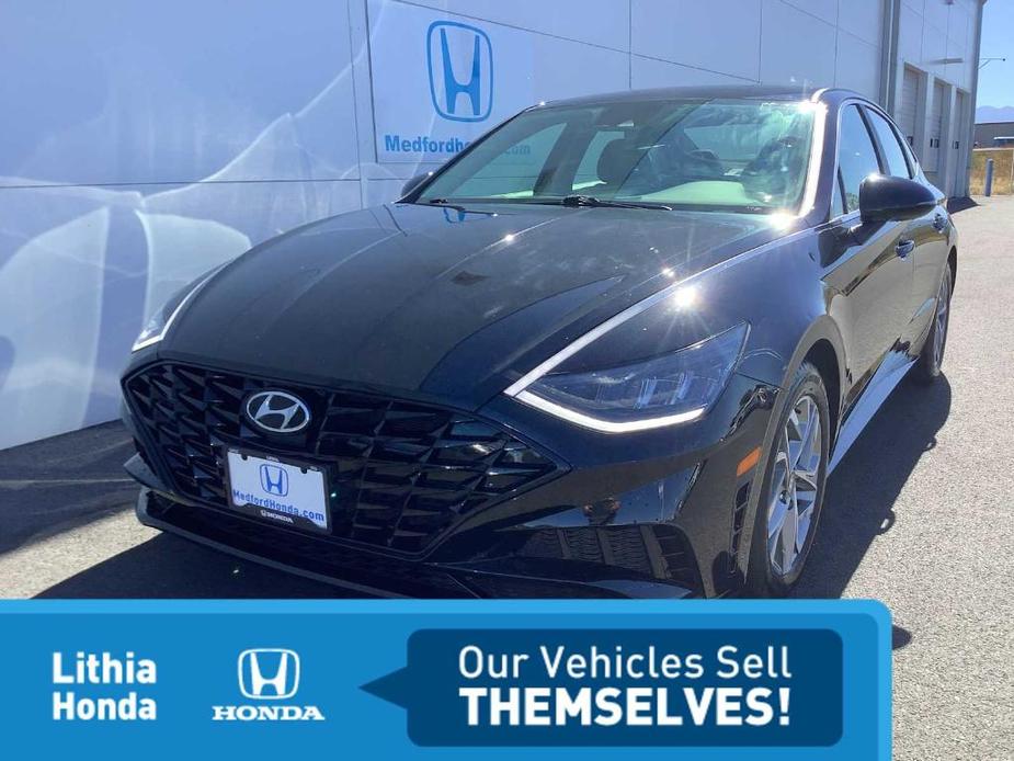 used 2021 Hyundai Sonata car, priced at $22,676