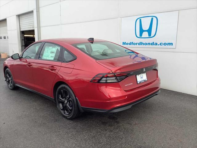 new 2025 Honda Accord car, priced at $30,900