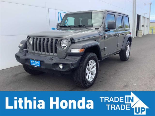 used 2023 Jeep Wrangler car, priced at $29,987