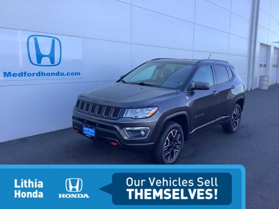 used 2020 Jeep Compass car, priced at $17,677