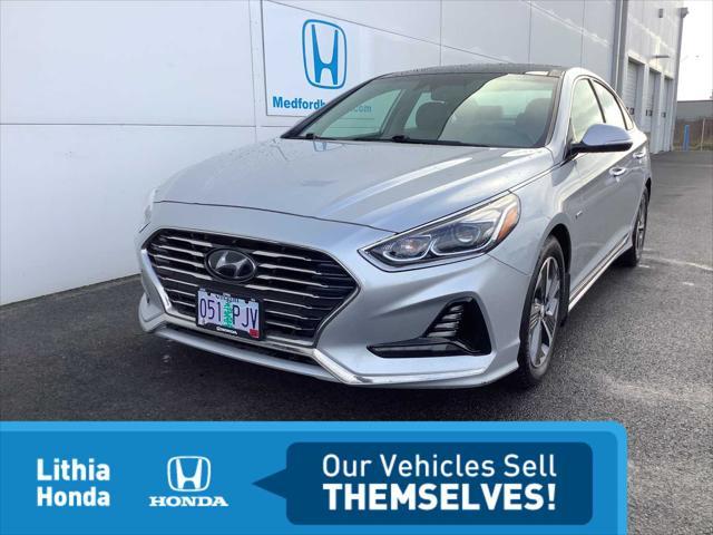 used 2019 Hyundai Sonata Hybrid car, priced at $20,967