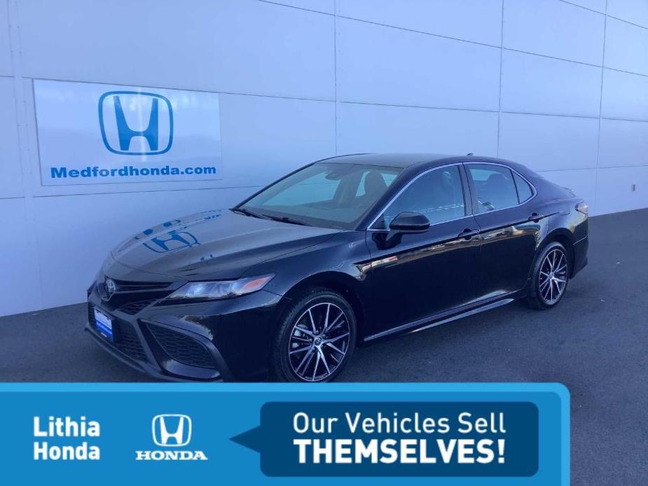 used 2021 Toyota Camry car, priced at $22,885