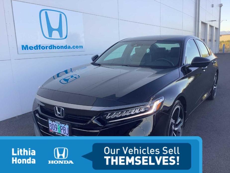 used 2022 Honda Accord car, priced at $27,954