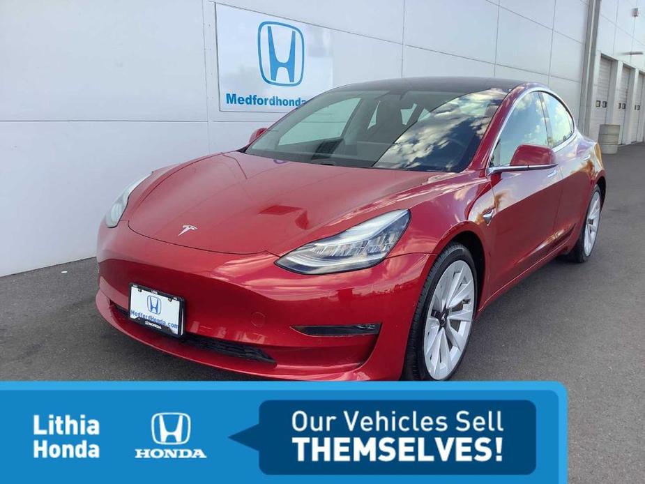 used 2018 Tesla Model 3 car, priced at $27,979