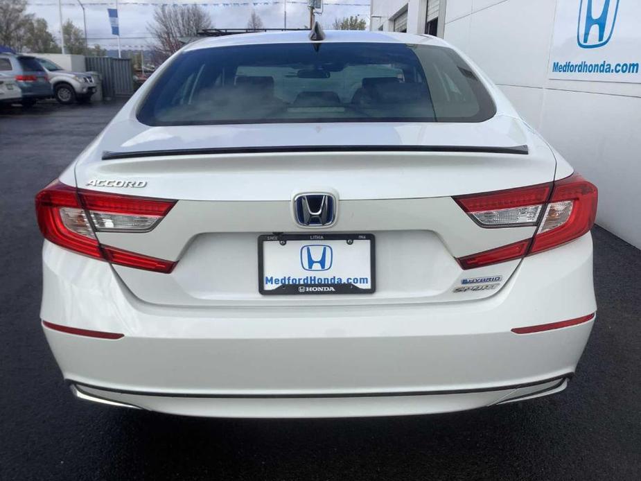 used 2022 Honda Accord Hybrid car, priced at $28,183